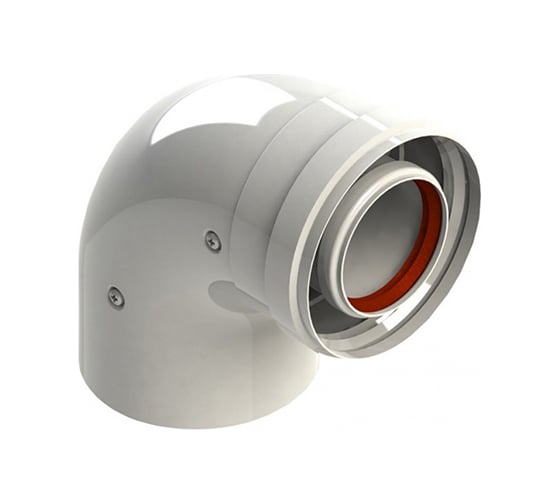 Колено промежуточное (90 градусов; 60/100 мм) DR thermo Y-003 1