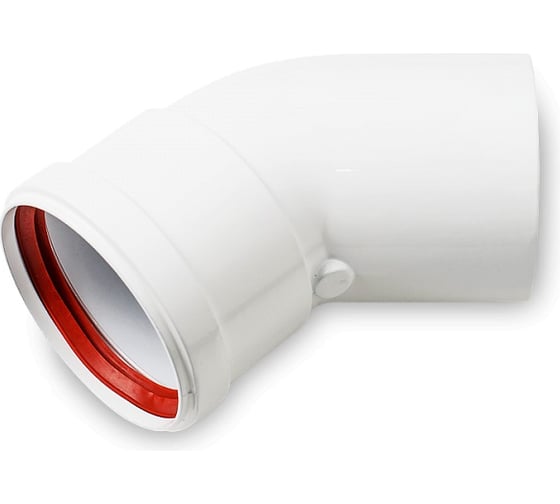 Колено (80 мм, 45 градусов) DR thermo Y-013 1