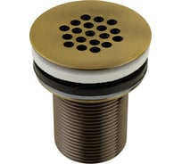 Слив для раковины Veragio SBORTIS 1 1/4, с решеткой без перелива, бронза VR.SBR-8001.BR