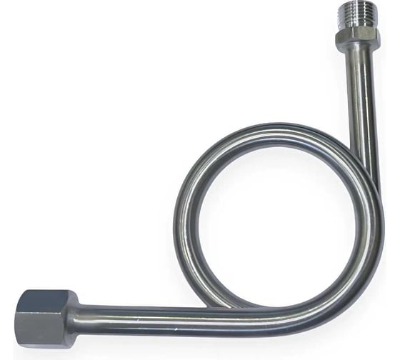 Трубка петлевая BD 90 градусов, F-G1/2, M-G1/2 нерж.сталь 1271254014 1