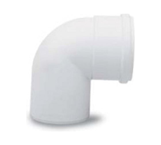 Отвод полипропиленовый (90°; d 80 мм) Baxi KHG 714059211 1