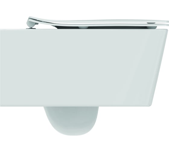 Сиденье и крышка Ideal Standard BLEND CUBE стандарт, тип SANDWICH/SLIM, дюропласт, легкосъемное (шарниры Easy Take Off), с функцией плавного закрытия 00080149