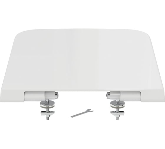 Сидение и крышка Ideal Standard T392701 BLEND CUBE стандарт, тип wrapover, дюропласт, легкосъемное 00072985