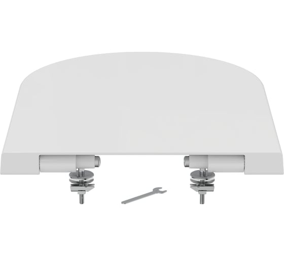 Сидение и крышка Ideal Standard T376001 BLEND CURVE стандарт, тип wrapover, дюропласт, легкосъемное 00072982