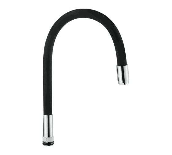 Гибкий излив LEDEME черный L7504-2 112195 1