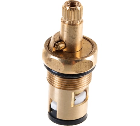 Кран-букса LEDEME 1/2, керамика, для отеч.смесителя, 20 шлицов, 90° L52-8 113785