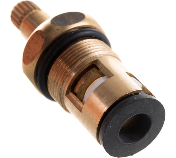 Кран-букса LEDEME 1/2, керамика, для отеч.смесителя, 20 шлицов, 90° L52-8 113785
