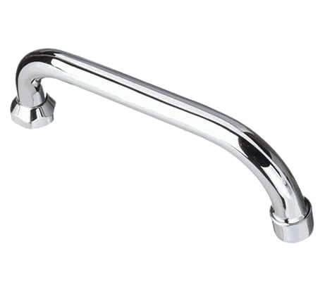 Верхний излив для настенных смесителей Melodia della vita П-обр. 20 см.с аэратором 33955