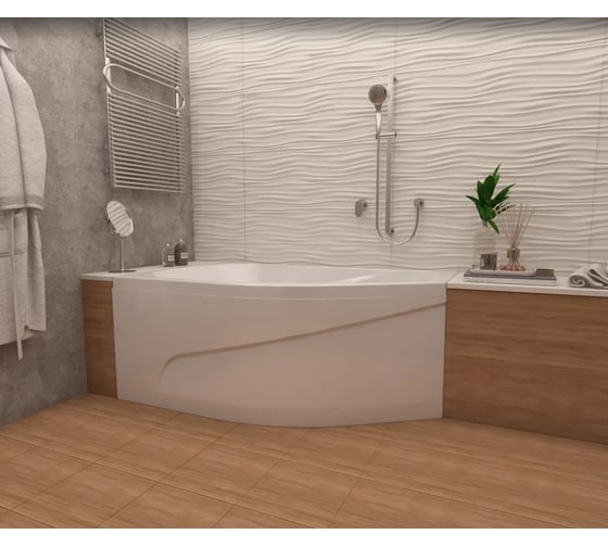 Экран для ванны Метакам VENTA левый 1500 ЭВS_012512 4620034055447