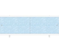 Экран под ванну Метакам Кварт мрамор голубой 1,68 ЭКS_003680 4607062697405