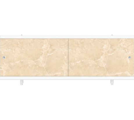 Экран под Метакам Кварт мрамор бежевый 1,68 ЭКS_003680 4607062697382