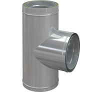 Тройник изолированный 90 градусов (150/200х0.5/0.5 мм; AISI 304) НФ-00009814
