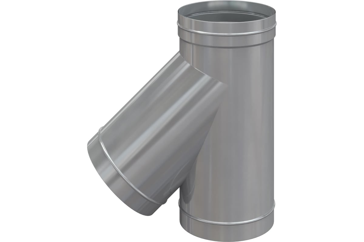 Тройник 45 градусов (100х0.8 мм; AISI 304) РОССТИН НФ-00014643 ...