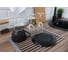 Коврик для сушки посуды (ролл-мат) Alcora гибкий 38x27 см Grey silicone 3046483G 6