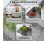 Коврик для сушки посуды (ролл-мат) Alcora гибкий 38x27 см Grey silicone 3046483G 3