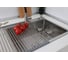 Коврик для сушки посуды (ролл-мат) Alcora гибкий 47x36 см Grey silicone 3046742G 5
