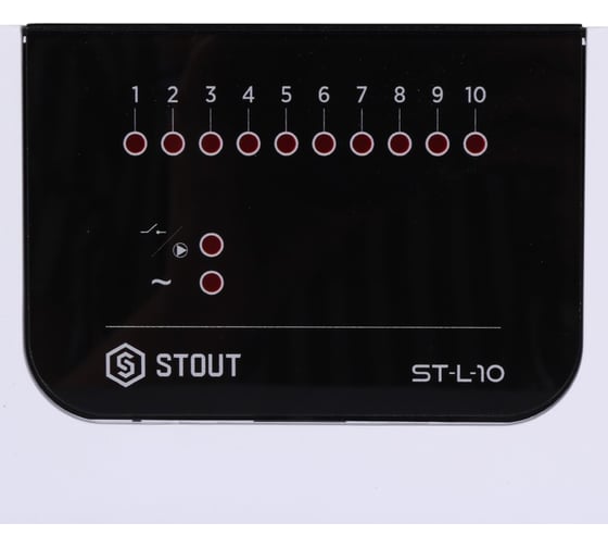 Проводной контроллер термостатических клапанов L-10 STOUT STE-0101-010000 RG008V0JGFP2EJ