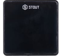 Проводной комнатный датчик C-7p, черный STOUT STE-0101-007002 RG008V0JGL9B8J