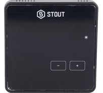Беспроводной комнатный регулятор R-8z, черный STOUT STE-0101-008004 RG008V0JGPKNGF