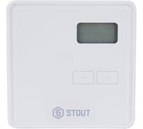 Беспроводной комнатный двухпозиционный регулятор ST-294v2, белый STOUT STE-0101-029421 RG008V0JPR7E7C