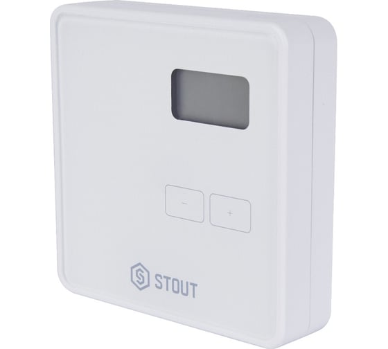 Проводной комнатный двухпозиционный регулятор ST-294v1, белый STOUT STE-0101-029411 RG008V0JPOFCSK