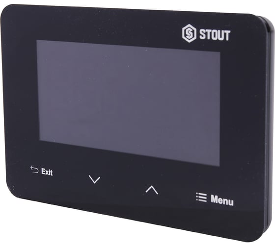 Проводной комнатный двухпозиционный регулятор ST-293v3, черный STOUT STE-0101-029332 RG008V0JPNV6C3