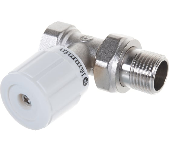 Регулирующий вентиль для радиатора LAMMIN прямой, 1/2" LM21043000015