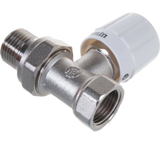 Регулирующий вентиль для радиатора LAMMIN прямой, 1/2" LM21043000015