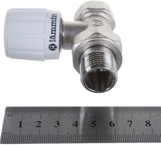 Регулирующий вентиль для радиатора LAMMIN прямой, 1/2" LM21043000015