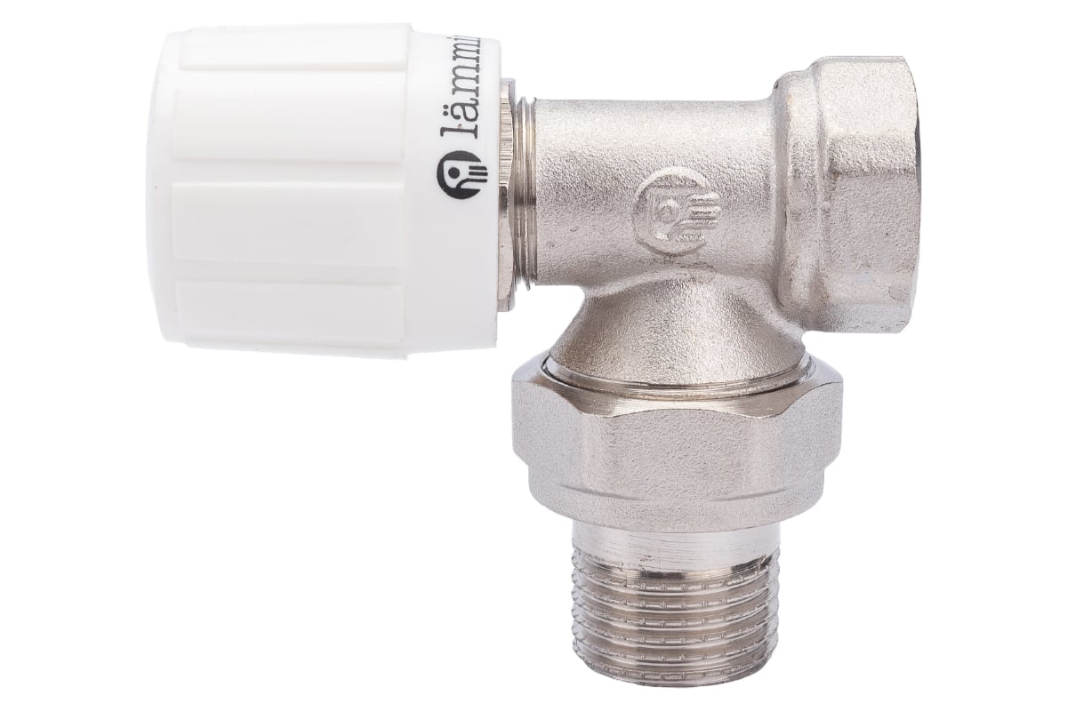 Регулировочный угловой вентиль для радиатора LAMMIN 1/2\" Lm19049000015 ...