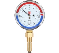 Термоманометр BD ТМТБ БД 41Р (0-120С) (0-1,6)мПа, кл.2,5, G1/2 1173101015