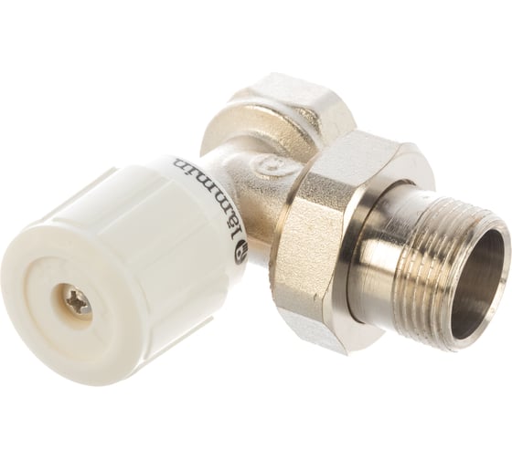Регулирующий вентиль для радиатора LAMMIN угловой, 3/4" LM21042000020