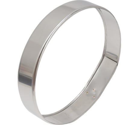 Хомут на болтах (200 мм, AISI 304-0,5 мм) РОССТИН НФ-00004140