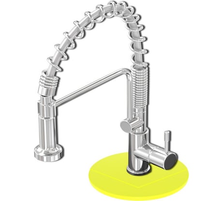 Подставка под кран KitKraken Circle Yellow SMC 1 1003 SMC-1.1003