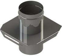 Пластина опорная (200х100/100 мм; AISI 304-0.8/304-1.5) РОССТИН НФ-00015239