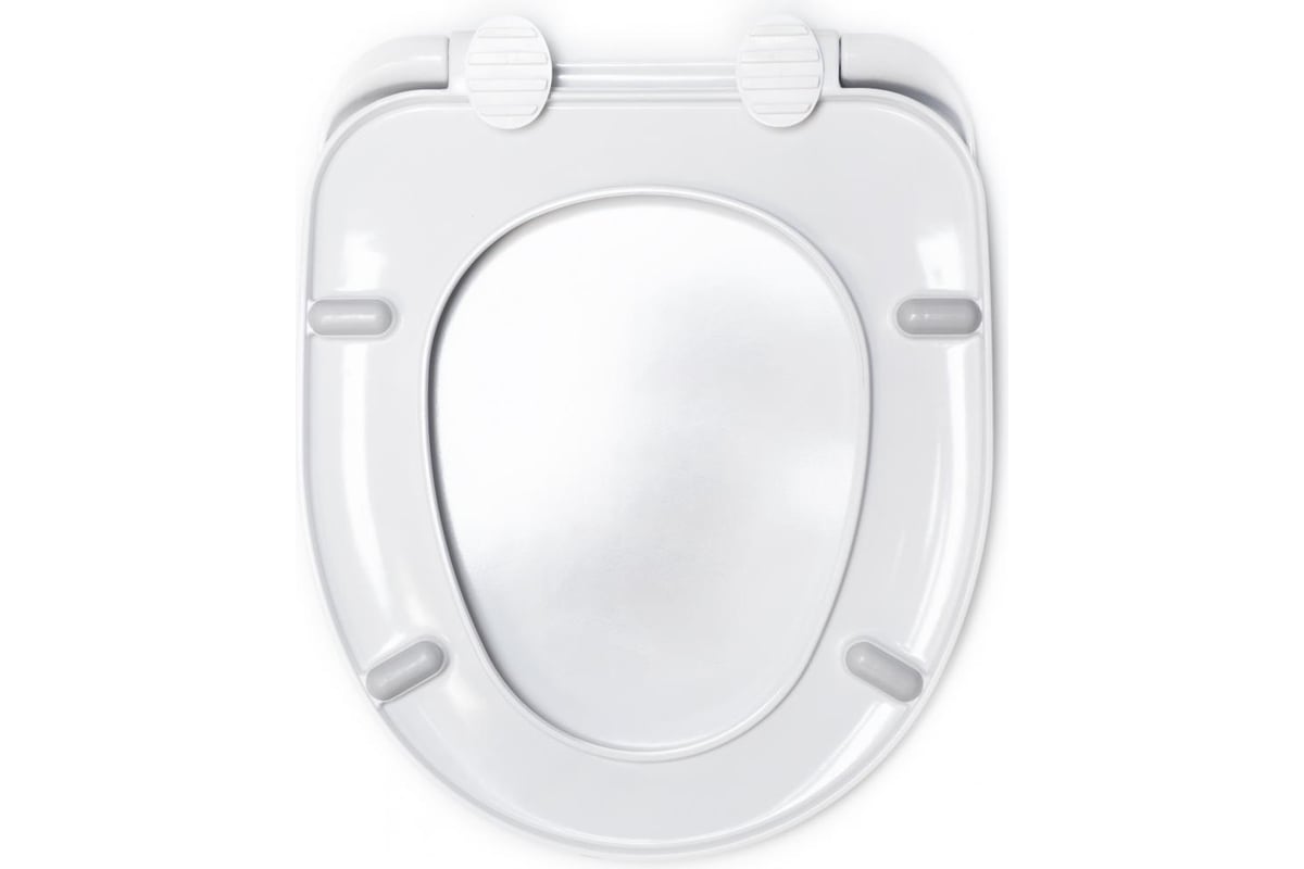 Сиденье дюропласт BERGES Lux SB крепление микролифт, пластик 010605 ...