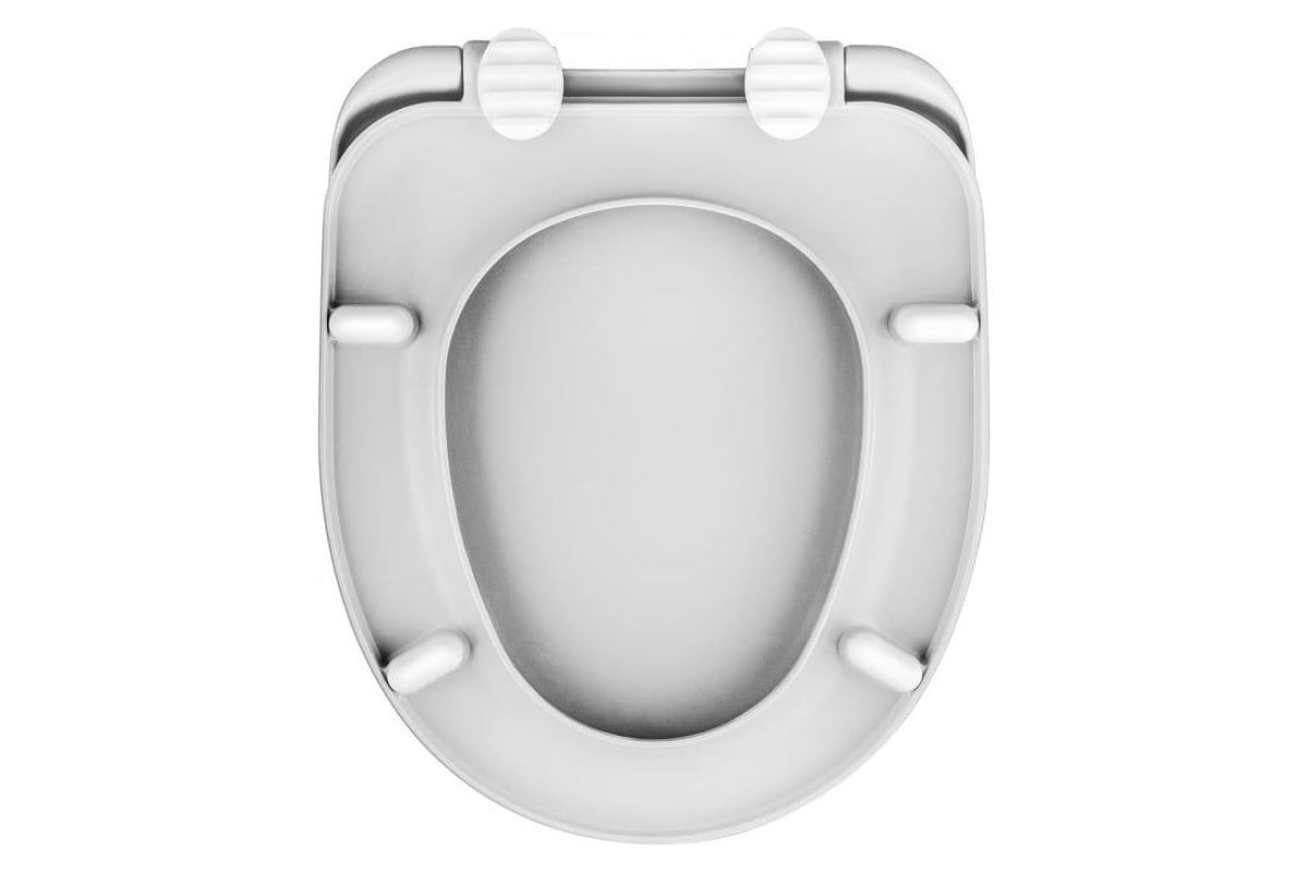 Сиденье дюропласт BERGES Lux SB крепление микролифт, пластик 010605 ...