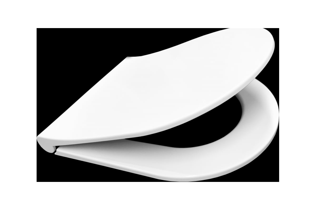 Сиденье дюропласт BERGES Toma slim SO крепление микролифт ...