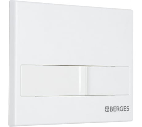 Кнопка для инсталляции BERGES NOVUM L1 белая 040011