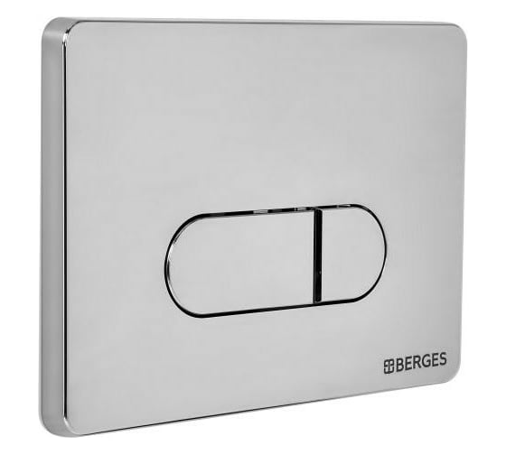 Кнопка для инсталляции BERGES NOVUM D3 хром глянец 040033