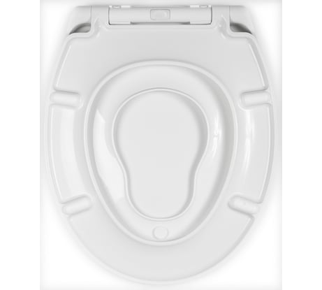 Сиденье полипропилен BERGES Family PSО крепление микролифт, пластик, быстросъемное 025903