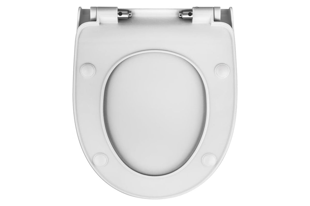 Сиденье дюропласт BERGES Real Slim SO крепление микролифт ...