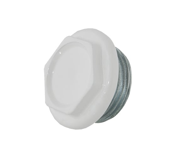 Заглушка для радиатора OMEC 1" правая, белая 1C1D0000 1