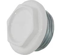 Заглушка для радиатора OMEC 1" левая, белая 1C1S0000