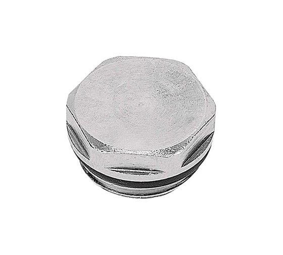 Заглушка для радиатора OMEC 1/2'' правая, хром 4C120000 1