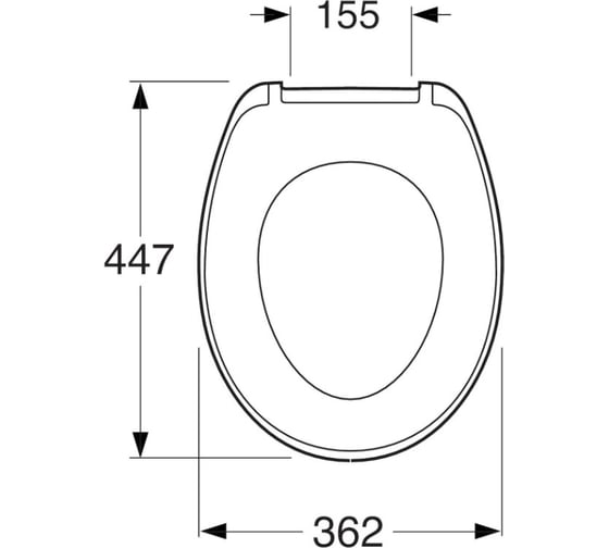 Сидение для унитаза Gustavsberg Saval 2.0/Nordic 3 8780S101