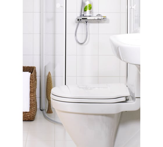 Сиденье Gustavsberg Nordic из жесткого пластика, c функцией soft closing GB1919902055