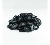 Прокладка СТМ 1/2" резина (с нержавеющей сеткой) (100шт) SRSWCW012-100