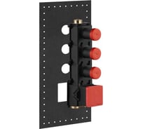 Скрытая часть для термостата высокой производительности Gessi Inciso подключение вертикальной/горизонтально, цвет хром 43105.031