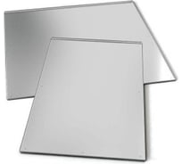 Экран отражающий зеркальный Везувий (AISI 430-0.5 мм; 600х1000 мм) А-17089
